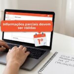 Erro Shopee: Informações parciais devem ser válidas